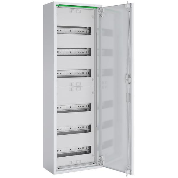 ABN Feldverteiler AP T:160mm m.Vollt.1x6-rg.KS REG