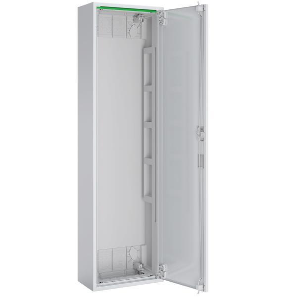 ABN Feldverteiler AP T:160mm Leer 84 TE 1x7-rg.m.Vollt.