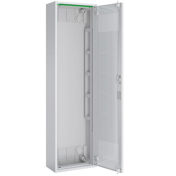 ABN Feldverteiler AP T:160mm Leer 1x7-rg.m.Lüftungst.