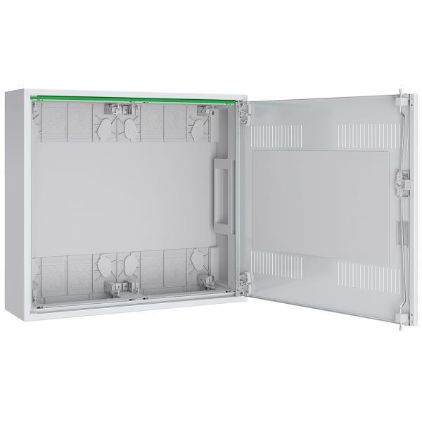 ABN Feldverteiler AP T:160mm Leer 2x3-rg.m.Mediat.