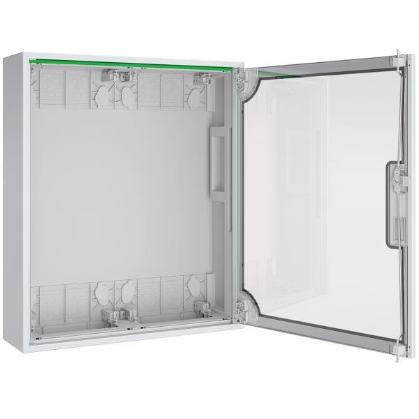 ABN Feldverteiler AP T:160mm Leer 2x4-rg.m.Sichttüre