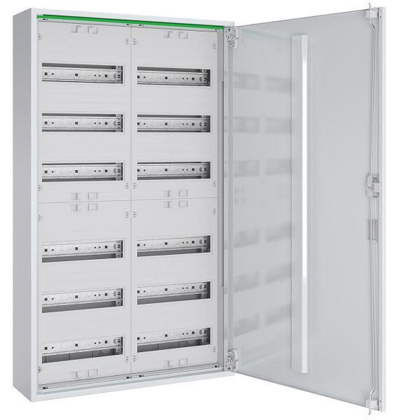 ABN Feldverteiler AP T:160mm m.Vollt.2x6-rg.KS REG