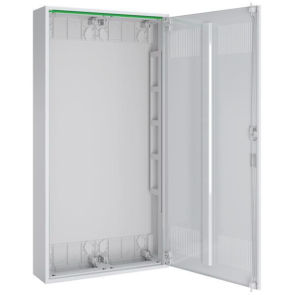 ABN Feldverteiler AP T:160mm Leer 2x7-rg.m.Lüftungst.