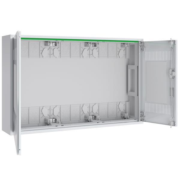 ABN Feldverteiler AP T:160mm Leer 3x3-rg.m.Mediat.