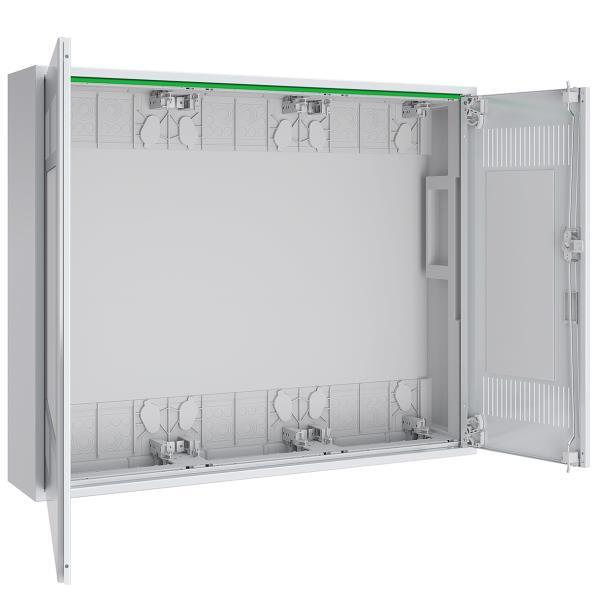 ABN Feldverteiler AP T:160mm Leer 3x4-rg.m.Mediat.