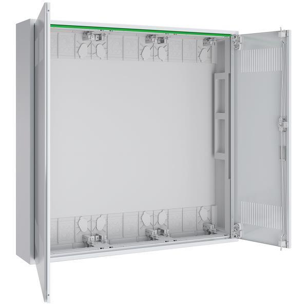 ABN Feldverteiler AP T:160mm Leer 3x5-rg.m.Lüftungst.