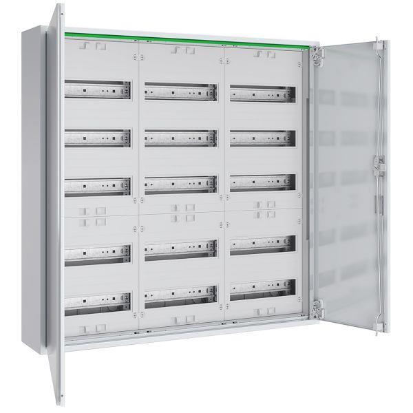 ABN Feldverteiler AP T:160mm m.Vollt.3x5-rg.KS REG