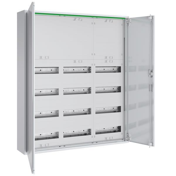 ABN Feldverteiler AP T:160mm m.VT.144TE-REG/72TE-KL 3x6-rg