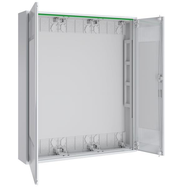 ABN Feldverteiler AP T:160mm Leer 3x6-rg.m.Mediat.