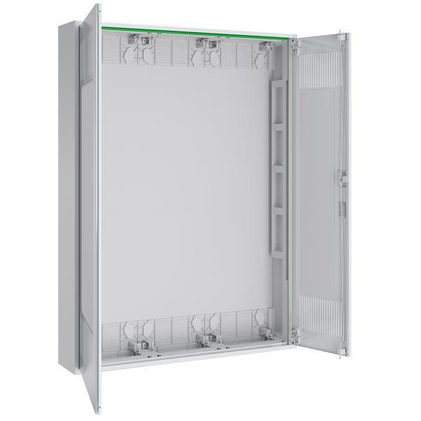 ABN Feldverteiler AP T:160mm Leer 3x7-rg.m.Mediat.