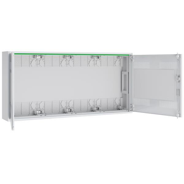 ABN Feldverteiler AP T:160mm Leer 4x3-rg.m.Mediat.