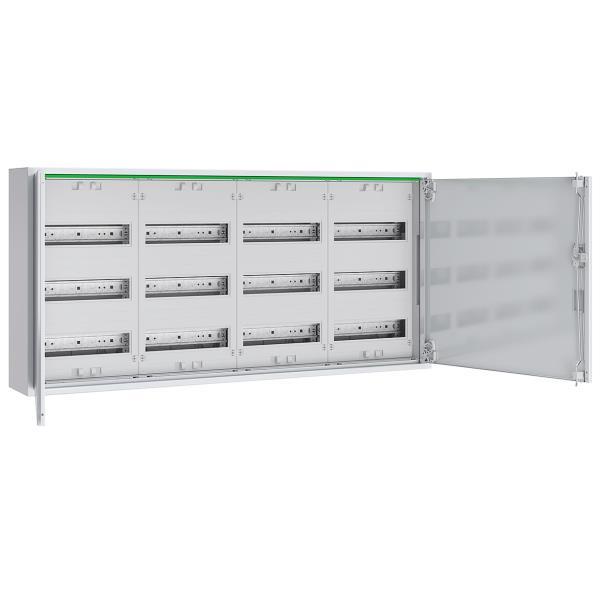 ABN Feldverteiler AP T:160mm m.Vollt.4x3-rg.KS REG