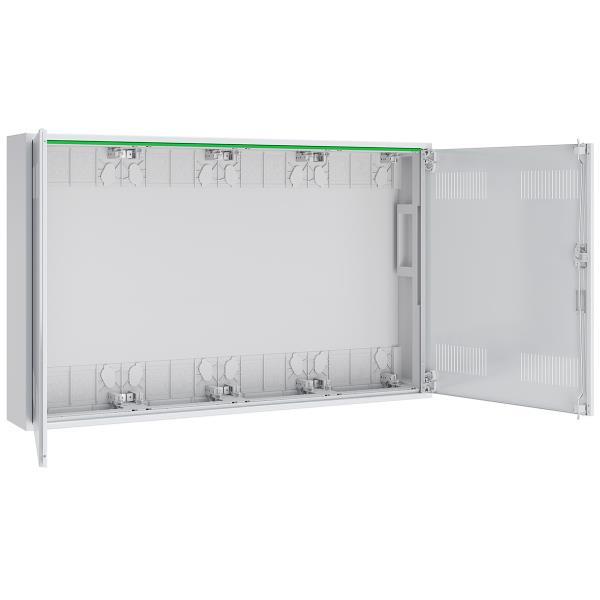 ABN Feldverteiler AP T:160mm Leer 4x4-rg.m.Lüftungst.