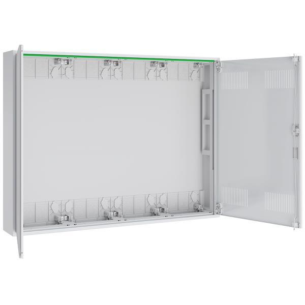 ABN Feldverteiler AP T:160mm Leer 4x5-rg.m.Lüftungst.