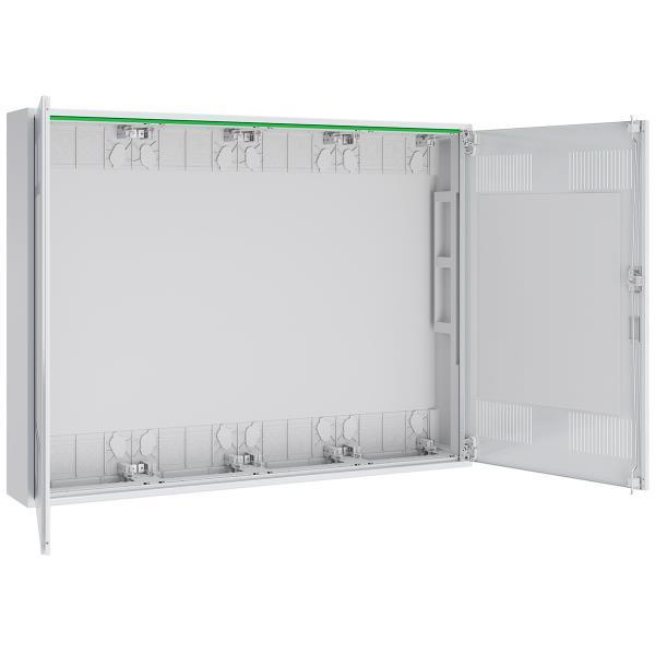 ABN Feldverteiler AP T:160mm Leer 4x5-rg.m.Mediat.