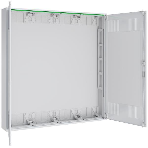 ABN Feldverteiler AP T:160mm Leer 4x7-rg.m.Mediat.