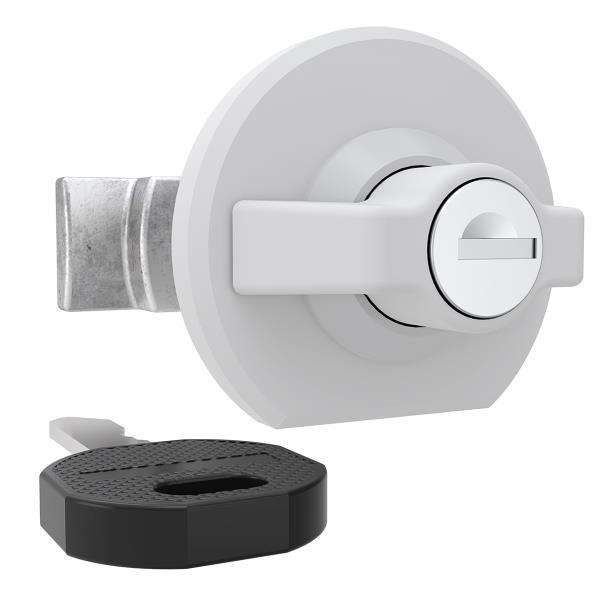 ABN Türverschlussadapter Knebelgriff m.Schließzylinder f.R-Geh.