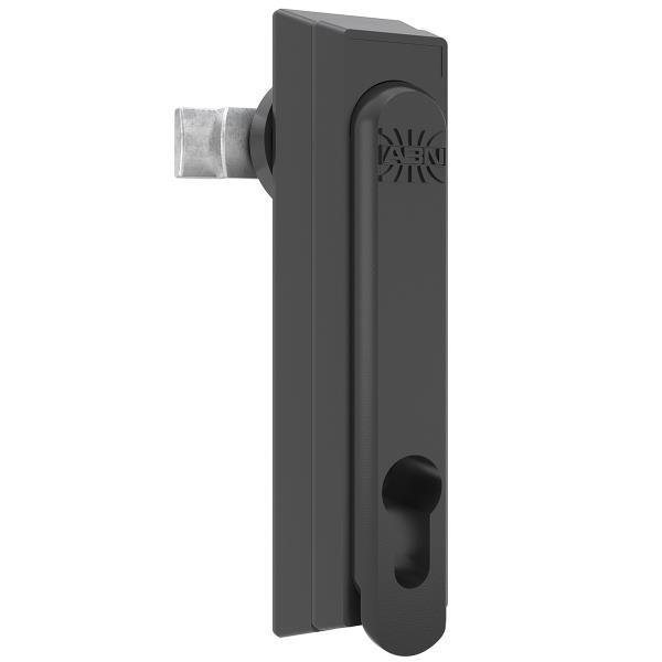 ABN Schwenkhebel m.Logo o.Schließeinsatz f.R-Geh.