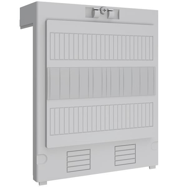 ABN Abdeckhaube NAR 1-Pkt.offen m.verriegelbarer ADS