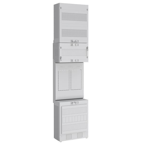 ABN Zählerfeld eHZ 2Z Res.o.Verdr.250x1050 SaS 40mm ABN Zählerfeld eHZ 2Z Res.o.Verdr.250x1050 SaS 40mm