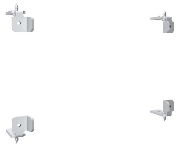 ABN Feldaufnahmewinkel Prisma XS NF/NT/NS-Gehäuse (PK=10Stk.) ABN Feldaufnahmewinkel Prisma XS NF/NT/NS-Gehäuse (PK=10Stk.)