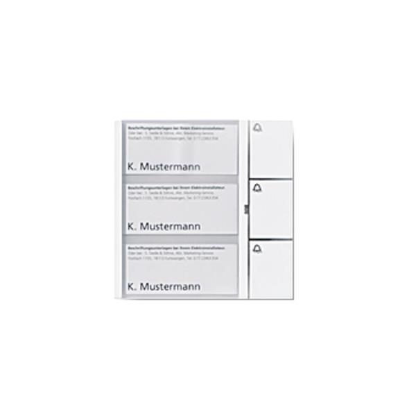 Siedle BTM 650-3 W Bus-Tasten-Modul