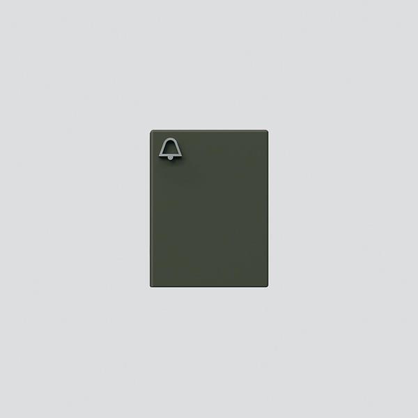 Siedle TM 611-03, BTM 650-3 GM Klingeltaste mit Glockensymbol