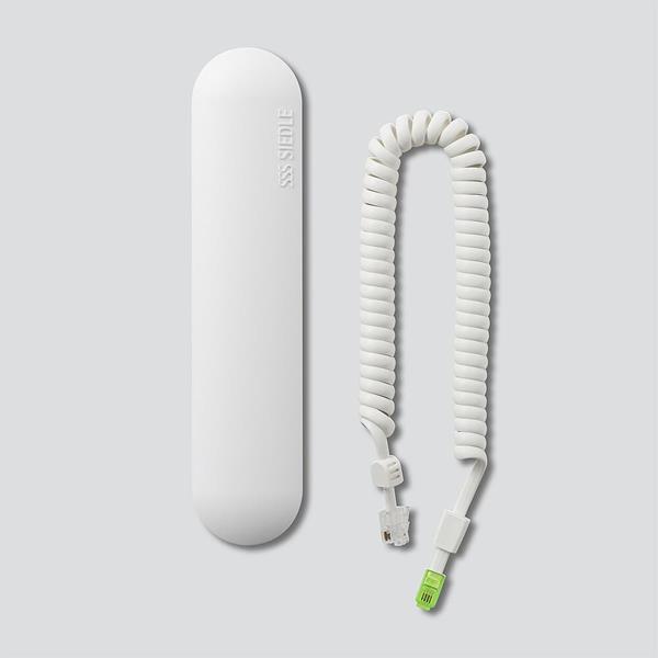 Siedle HT 811/840/850/870-... W Hörer mit Federzugschnur