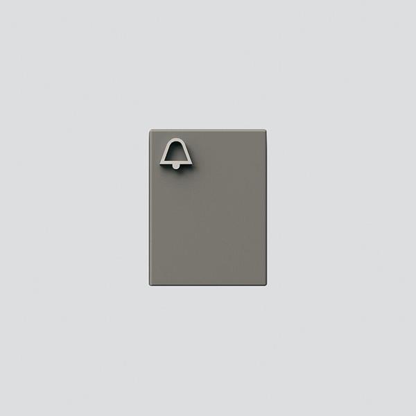 Siedle TM 612-3/BTM 650-03 TM Klingeltaste mit Glockensymbol