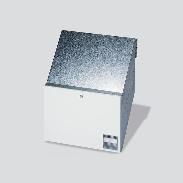 Siedle BKV 611-4/3-0 W Durchwurfbriefkasten für Mauereinbau