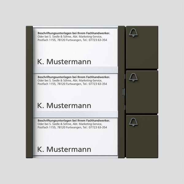 Siedle TM 612-3 GM Tasten-Modul