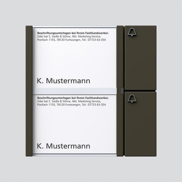 Siedle BTM 650-02 GM Bus-Tasten-Modul