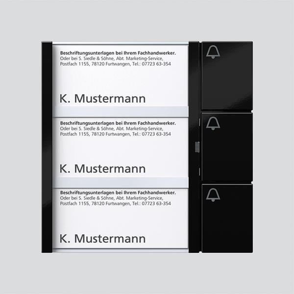 Siedle TM 612-3 SH Tasten-Modul