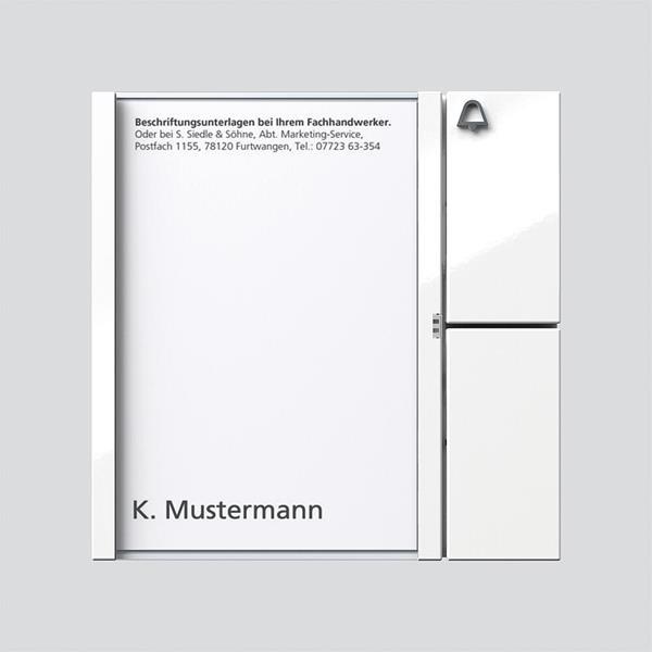 Siedle BTM 650-01 WH Bus-Tasten-Modul