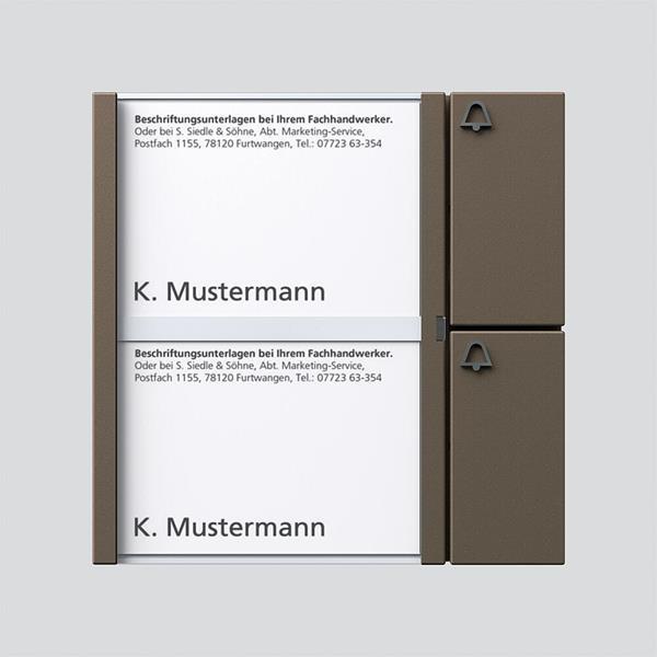 Siedle BTM 650-02 BG Bus-Tasten-Modul