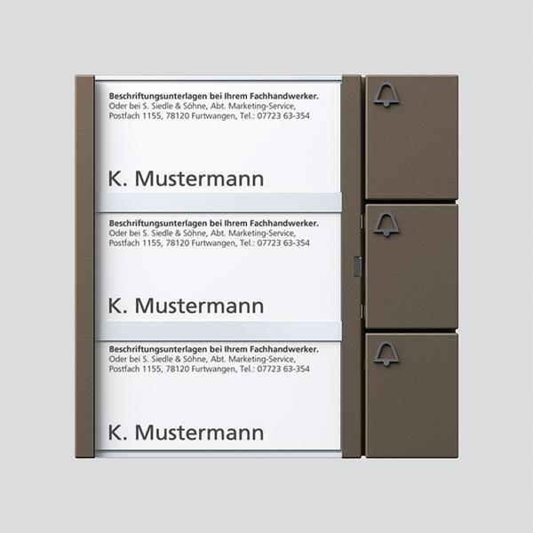 Siedle BTM 650-03 BG Bus-Tasten-Modul