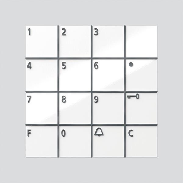 Siedle COM 611-02 WH Codeschloss-Modul