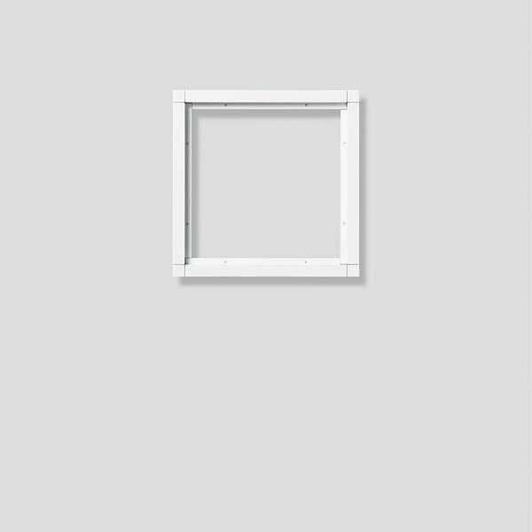 Siedle KR 611-2/2-0 WH Kombirahmen