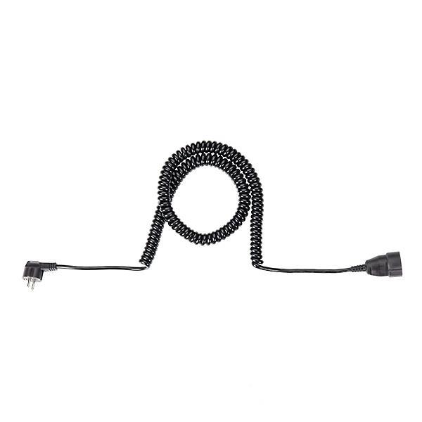 Bachmann Schutzkontaktverlängerung YMHY-J 3G1,5 4m schwarz