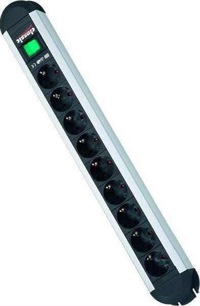 Bachmann Tischsteckdose 330.072 CLASSIC LINE PRIMO 9fach