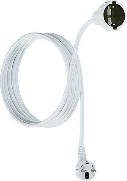 Bachmann PVC-Verlängerung 341.285 H05VV-F 3G1,5 3m weiss