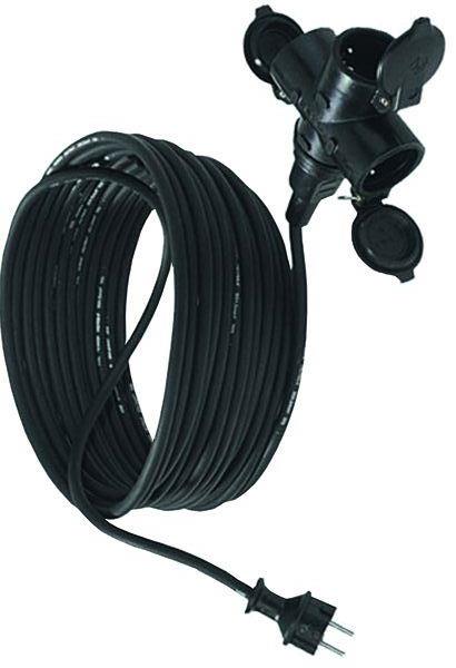 Bachmann Verlängerungsleitung 343.175 H07RN-F 3G1,5 10m sw