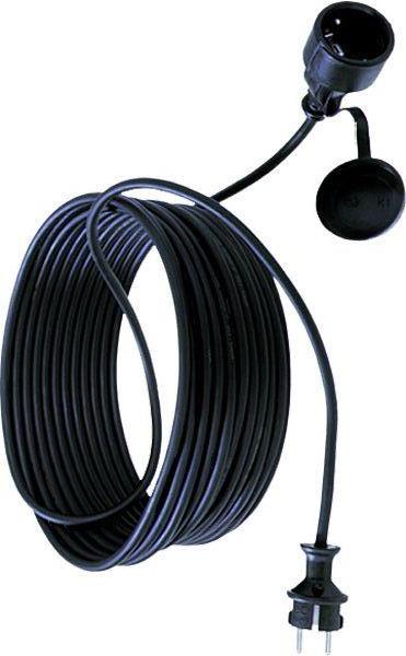 Bachmann Verlängerungsleitung 343.179 H05RR-F 3G1.5qmm sw 10m