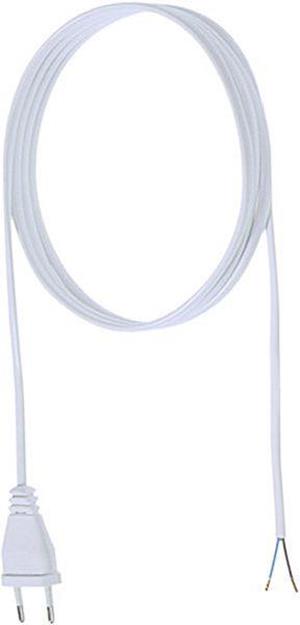 Bachmann Zuleitung 202.274 H03VVH2-F 2x0,75 2m weiss