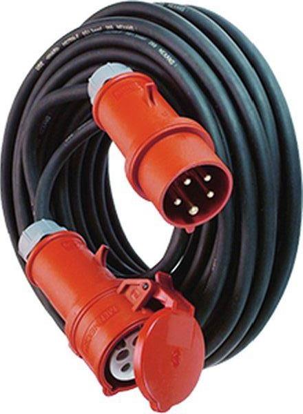 Bachmann CEE-Verlängerung 348.172 H07RN-F 5G6.0 25m schwarz