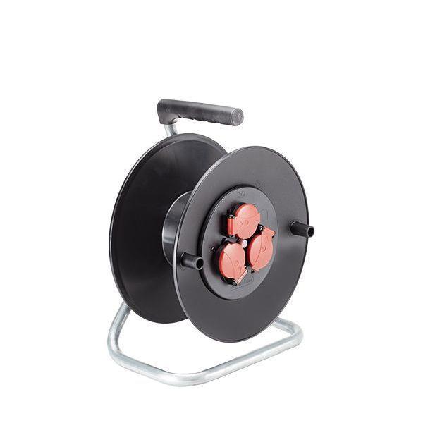 Bachmann Kabeltrommel 396.183 Kunststoff 3fach schwarz