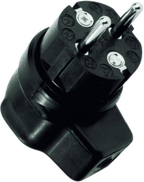 Bachmann Vollgummiwinkelstecker 919.171 schwarz