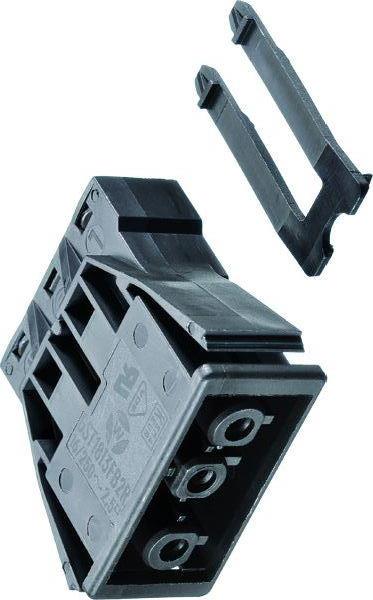 Bachmann Einbausteckdose 375.507 GST18 schwarz