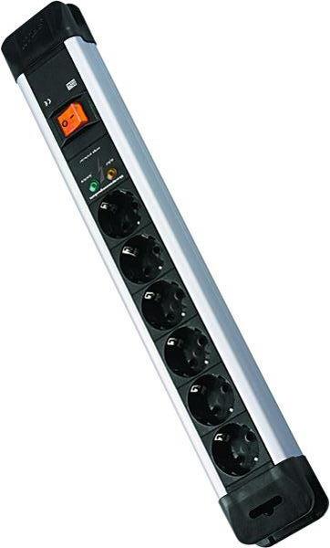 Bachmann Steckdosenleiste 330.104 CONNECT US 6fach UESS m. Schalt.