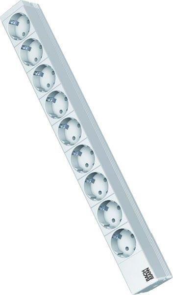 Bachmann Steckdosenleiste 333.401 19Zoll 1HE 9fach o. Schalter